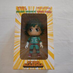 Kawaii Titans My Hero Academia Deku Izuku 3" Vinyl Figure Holiday Ornament New